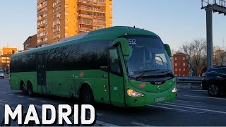 Madrid Buses  Autobuses Interurbanos [upl. by Aliahs881]