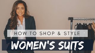 Women’s Suit Basics How and Where To Shop For  Style WITH LINKS [upl. by Thapa]