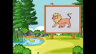 How to draw a cartoon lion  Easy drawing tutorial for beginners [upl. by Leunamesoj]