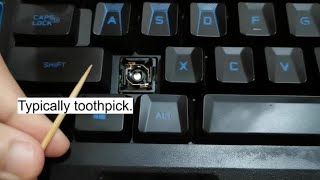 Fixed Double typing on RomerG cancer SW keyboard No whole disassemble Just wire and a toothpick [upl. by Keefe327]