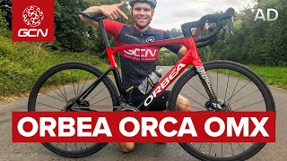 NEW Orbea Orca OMX  Orbeas Latest Lightweight Disc Brake Aero Bike [upl. by Nirol324]