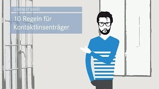 10 Regeln für Kontaktlinsenträger  Tipps von Lensbest [upl. by Deloria]