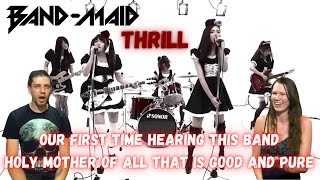 First time hearing BandMaid This cant be real can it Reacting to Thrill by Band Maid [upl. by Coucher389]