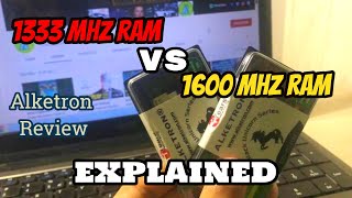 Upgrading From DDR3 1333 MHz Ram To 1600 MHz Ram  Worth It  Alketron Review  Speed Test [upl. by Havstad204]