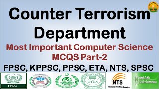 Counter Terrorism Department Test Mcqs  CTD Senior and junior Field Operator Test Mcqs  CTDTest [upl. by Hibben165]