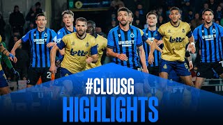 CLUB BRUGGE  UNION SAINTGILLOISE  HIGHLIGHTS  20222023 [upl. by Carrelli105]