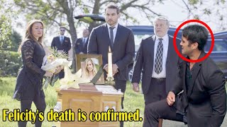 Home and Away spoilers Felicity death confirmed as funeral scenes are filmed [upl. by Elleahcim]