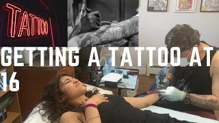 Getting my first tattoo at 16 Tips Common Questions Answered [upl. by Ahtiuqal]