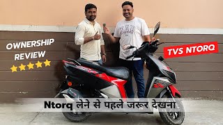 TVS NTORQ 125 RACE EDITION OWNERSHIP REVIEW 🔥 PROS ✅ AND CONS 🚫 HONEST DETAILED REVIEW  2023 [upl. by Aetnahs]