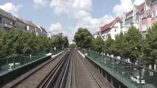 UBahn Berlin  U2 Führerstandsmitfahrt  Cab Ride Ruhleben  Pankow [upl. by Ddal853]