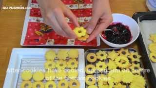 Recipe Czech Linzer Cookies  Linecke kolacky [upl. by Tanah705]