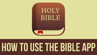 How to use 5 YouVersion Bible App Features [upl. by Notffilc]