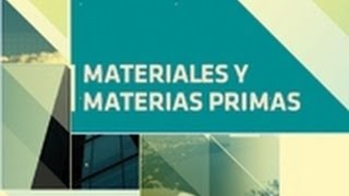 Polimeros Materiales y materias primas [upl. by O'Donnell243]