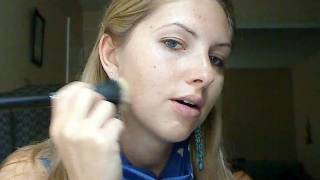 How to apply foundation with a Stippling Brush [upl. by Auhso]