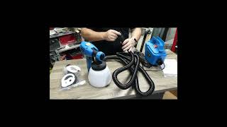 TILSWALL 800W Paint Sprayer Unboxing Perfect diyprojectshomeimprovement painting [upl. by Sucramd]