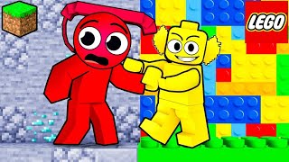 OC Sprunki Become LEGO in Minecraft [upl. by Brady]