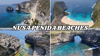 Visiting Beaches in Nusa Penida  Nusa Penida One Day Tour [upl. by Ratcliffe768]