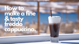 Freddo cappuccino at home  how to make [upl. by Ativoj350]