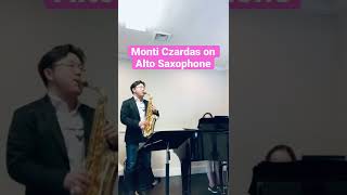 Monti Czardas on Alto Saxophone [upl. by Garrard305]