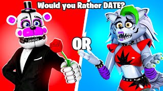 Would You Rather DATE Funtime Freddy [upl. by Dayiz]