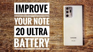 Samsung Galaxy Note 20 Ultra Battery Woes Try This To Boost Your Battery [upl. by Simaj]