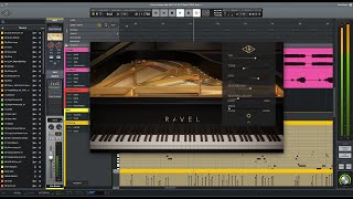 Ravel Grand Piano — UAD Instruments Sound Examples [upl. by Teyugn]