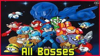 Mega Man 5  All Bosses [upl. by Yrojram]