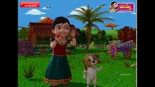 Chilaka Chilaka  Telugu Rhyme 3D Animated [upl. by Taryn]