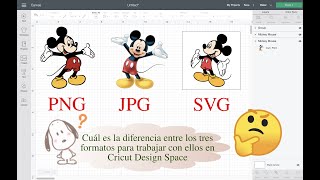 Diferencias entre PNG JPG y SVG [upl. by Sheri]