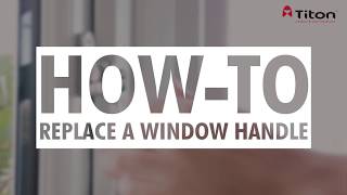 Howto Replace a Window Handle  Espagnolette [upl. by Abibah370]