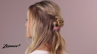 Zenner  Hair Tutorial  Twist amp Clip [upl. by Namien]