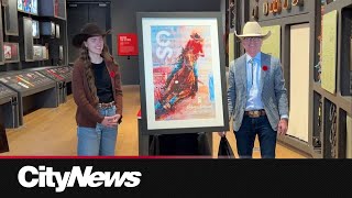 Calgary Stampede reveals 2025 poster designed by 22yearold artist [upl. by Deadman]