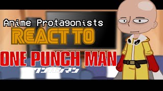 Anime Protagonists React To Each Other  Part 3  One Punch Man  Saitama VS Garou [upl. by Pessa770]