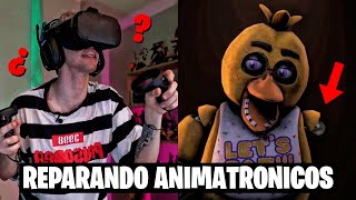 FNAF HELP WANTED EN REALIDAD VIRTUAL 4  Robleis [upl. by Rehm]