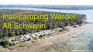 Inselcamping Werder  Alt Schwerin  womoclick [upl. by Steffane542]