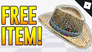 FREE ITEM How to get the OLD TOWN COWBOY HAT  Roblox [upl. by Fonzie70]