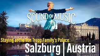 Sound Of Music Filming Locations  Salzburg Austria  Schloss Leopoldskron [upl. by Stanhope]