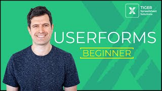 Excel Userforms for Beginners 210 – Use Excel VBA to Create A Userform and Manage a Database [upl. by Notsa256]