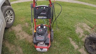 Predator Pressure washer Reviewtest wash [upl. by Manup894]