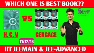 HCV VS CENGAGE  BEST PHYSICS BOOK FOR IIT JEE  JEEMAIN AND JEE ADVANCE [upl. by Odette565]