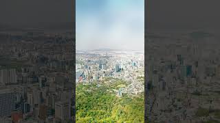 Namsan Tower  N Tower Seoul View on city seoulmysoul 서울마이소울 [upl. by Dimitry]