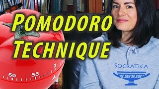 How to Use the Pomodoro Technique  Study Tips  Time Management [upl. by Enoryt]