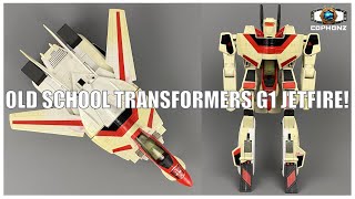 Smart transformations old school Transformers G1 Jetfire transformed showcase  VF1S comparison [upl. by Marashio]