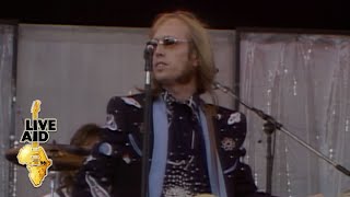 Tom Petty And The Heartbreakers  The Waiting Live Aid 1985 [upl. by Yentruocal]