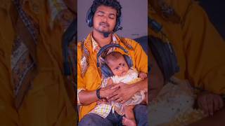 Anbaana Magal vanthaal❤‍🔥❤‍🔥Vijay and his daughter bonding videoShortsCute Editzz [upl. by Nylkcaj515]