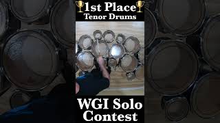 An Award Winning Tenor Drum Solo [upl. by Annawek454]