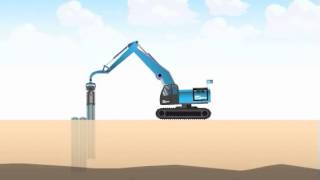 CeTeau Vinyl PVC sheet pile animation [upl. by Gulgee]