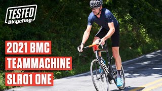 NEW 2021 BMC Teammachine SLR01 One  TESTED  Bicycling [upl. by Sane]