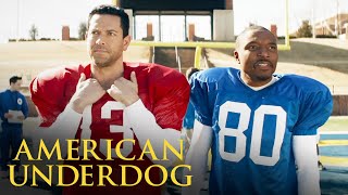 Kurt Tries Out for the Rams Scene  American Underdog [upl. by Pelletier]