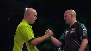 Best World Championship Match Ever 2018 World Championships  Michael van Gerwen vs Rob Cross [upl. by Naharba356]